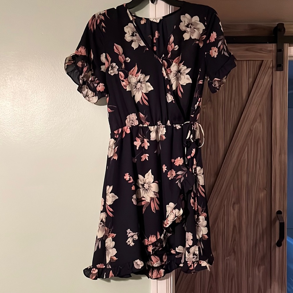 Spring floral dress